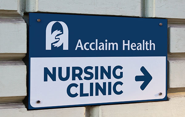 Nursing Clinic Sign