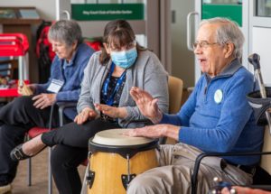 Music therapy at the Soper Club