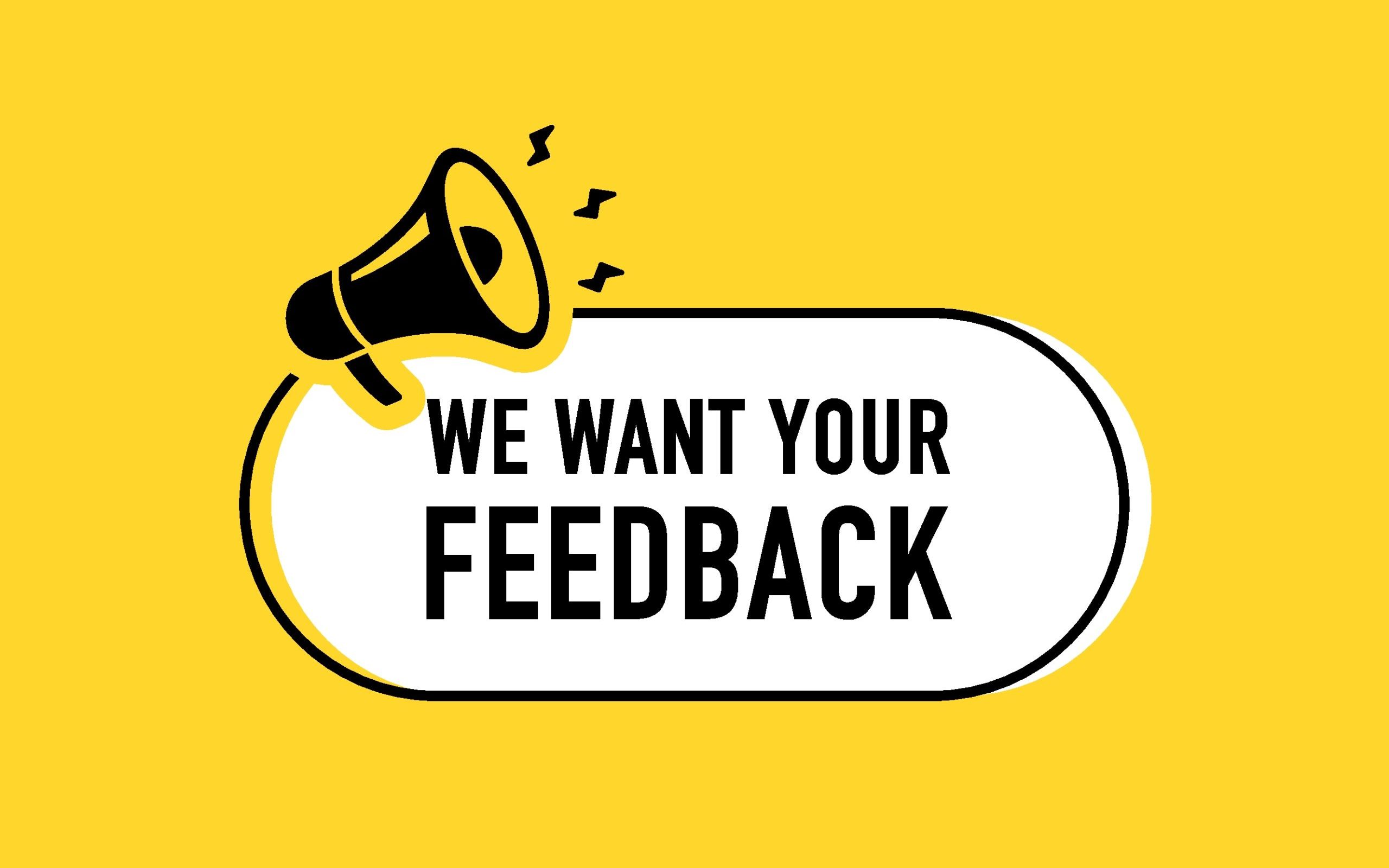 Share Your Feedback