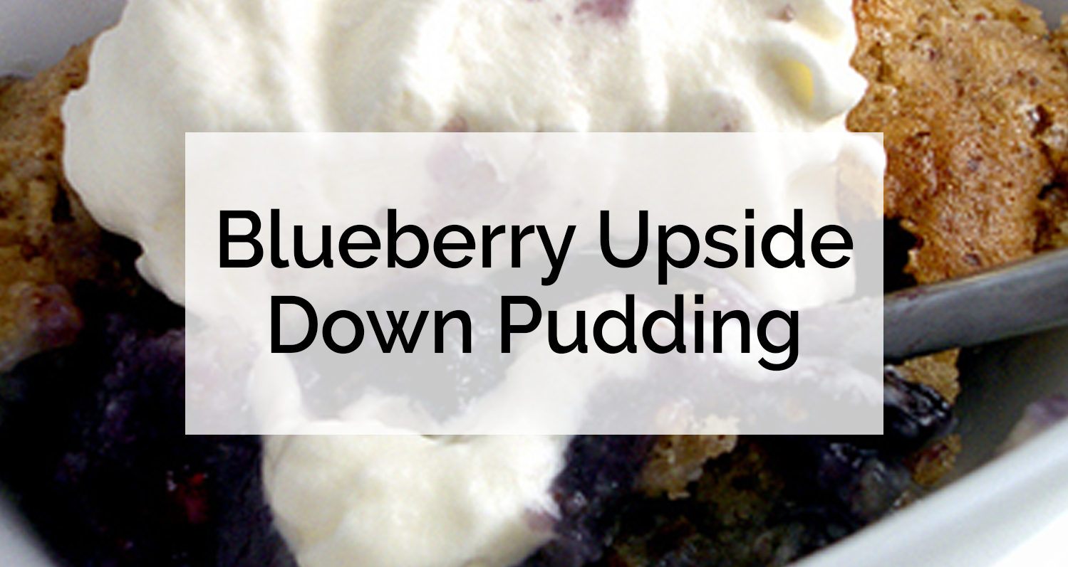 blueberry pudding