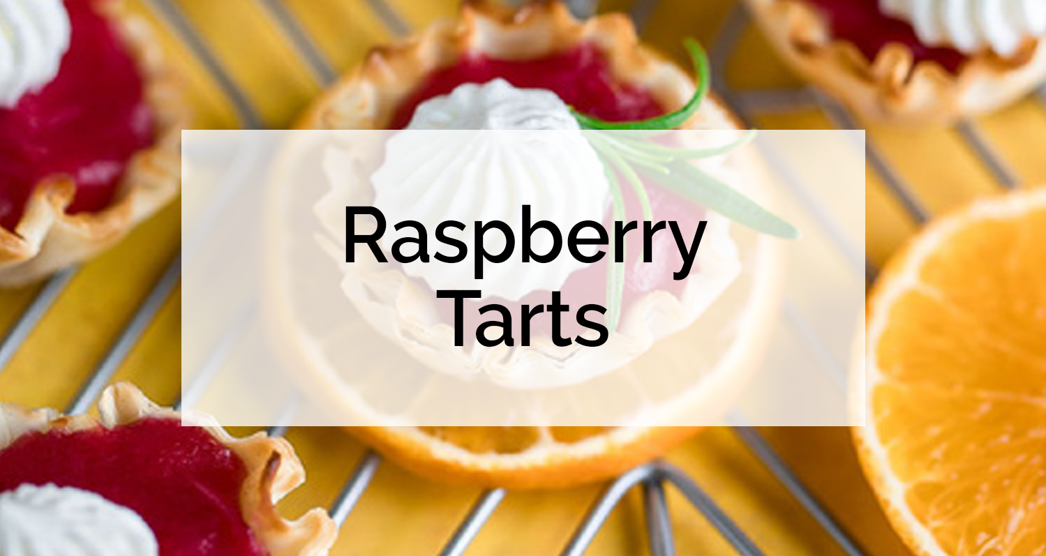 raspberry tarts