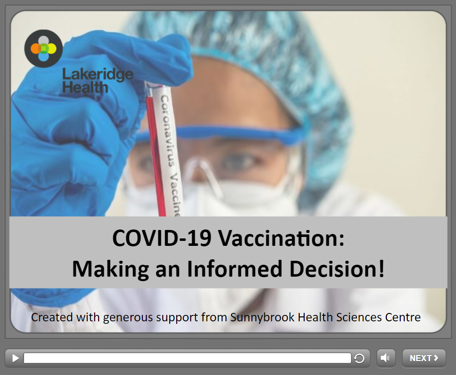 Vaccine Education Video