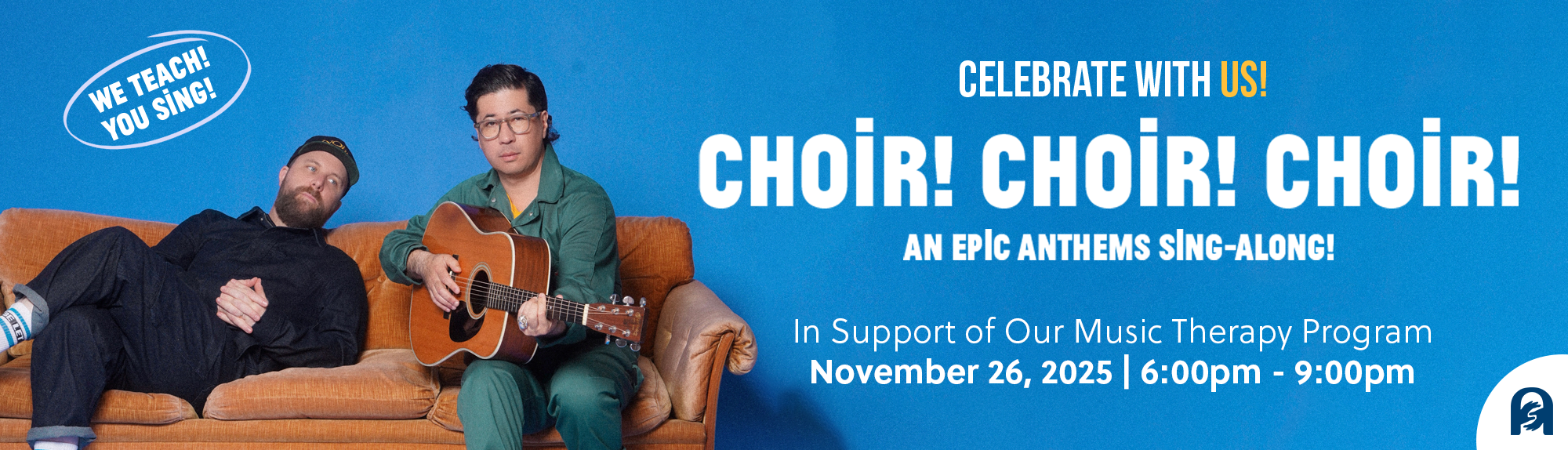 Choir! Choir! Choir! Charitable Sing-Along - Acclaim Health