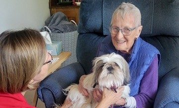 Puppy Love Pet Therapy Volunteer
